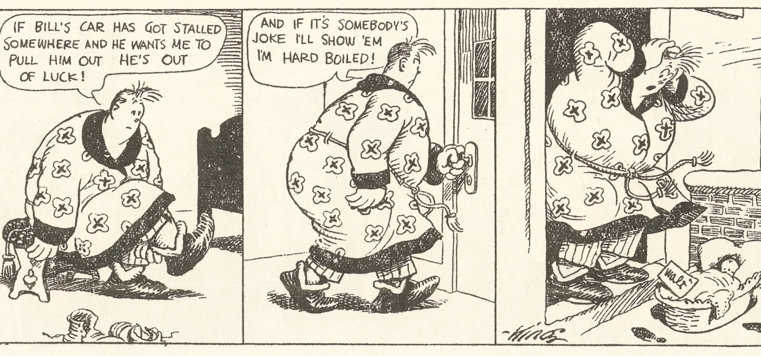 <p><strong>Una mostra per riscoprire un grande classico del fumetto delle origini</strong>, considerato il precursore del moderno graphic novel. <strong>Ma anche il fumetto pi&ugrave; longevo di tutti i tempi</strong>, pubblicato ancora oggi dal 24 novembre 1918, data di uscita del primo episodio sul &ldquo;Chicago Tribune&rdquo;.</p><p>La striscia <em>Gasoline Alley</em> di Frank King (1883-1969) ha attraversato pi&ugrave; di cent&rsquo;anni di storia, raccontando con poesia e umorismo la vita di persone comuni di fronte ai grandi eventi del XX secolo. Un&rsquo;opera monumentale che &egrave; sopravvissuta al suo autore e ci appare oggi come un unico grande romanzo realizzato in tempo reale.</p><p>Dopo il successo della mostra di Palazzo Fava a Bologna nel 2019 e della recente esposizione americana sulla storia del fumetto di Chicago curata da Chris Ware, <strong>pi&ugrave; di trenta rare tavole originali</strong> di Frank King arrivano a WOW Spazio Fumetto per la mostra <strong>Frank King: <em>Gasoline Alley</em> - La storia di una vita, lunga una vita</strong>, curata da Giovanni Nahmias, studioso di fumetto che da anni dedica la sua ricerca a Frank King.</p><p>&nbsp;</p><p><strong>La storia di una vita, lunga una vita</strong></p><p><em>Gasoline Alley</em>, letteralmente &ldquo;la strada della benzina&rdquo;, racconta le avventure di Walt Wallet e dei suoi amici, tutti appassionati di automobili, in una normale strip umoristica. Ma il 14 febbraio 1921, King d&agrave; una svolta epocale e improvvisa alla vita di Walt: qualcuno deposita sulla sua porta un neonato, Skeezix. &Egrave; un momento fondamentale per l&rsquo;evoluzione del personaggio e per la storia del fumetto: rispondendo all&rsquo;esigenza di allargare il pubblico dei lettori, si introduce nel fumetto la progressione in tempo reale: i personaggi cresceranno e invecchieranno insieme ai loro lettori, al ritmo di una strip al giorno (in bianco e nero dal luned&igrave; al sabato, e a colori nelle splendide pagine domenicali, che ospitano gli slanci artistici pi&ugrave; spettacolari di King).</p><p><em>Gasoline Alley </em>&egrave;, per usare le parole del curatore della mostra&nbsp;Giovanni Nahmias, &ldquo;la storia di una vita, lunga una vita&rdquo;. Questo permette a King di infondere nella strip fatti d&rsquo;attualit&agrave;, rendendo <em>Gasoline Alley </em>uno specchio in continua evoluzione della societ&agrave; americana: con il passare degli anni, Skeezix cresce, e a vent&rsquo;anni parte (come i figli dei lettori) per la guerra, crescendo nell&rsquo;affetto del pubblico come uno di famiglia. Torner&agrave;, diventer&agrave; bisnonno e arriver&agrave; fino a oggi: a 101 anni ancora &egrave; un prezioso testimone del presente (disegnato da Jim Scancarelli).</p><p>&nbsp;</p><p><strong>Per raccontare al pubblico la storia di questo grande classico, domenica 8 maggio alle ore 16:30&nbsp;&egrave; in programma un incontro con Giovanni Nahmias, curatore della mostra.</strong></p><p>&nbsp;</p>