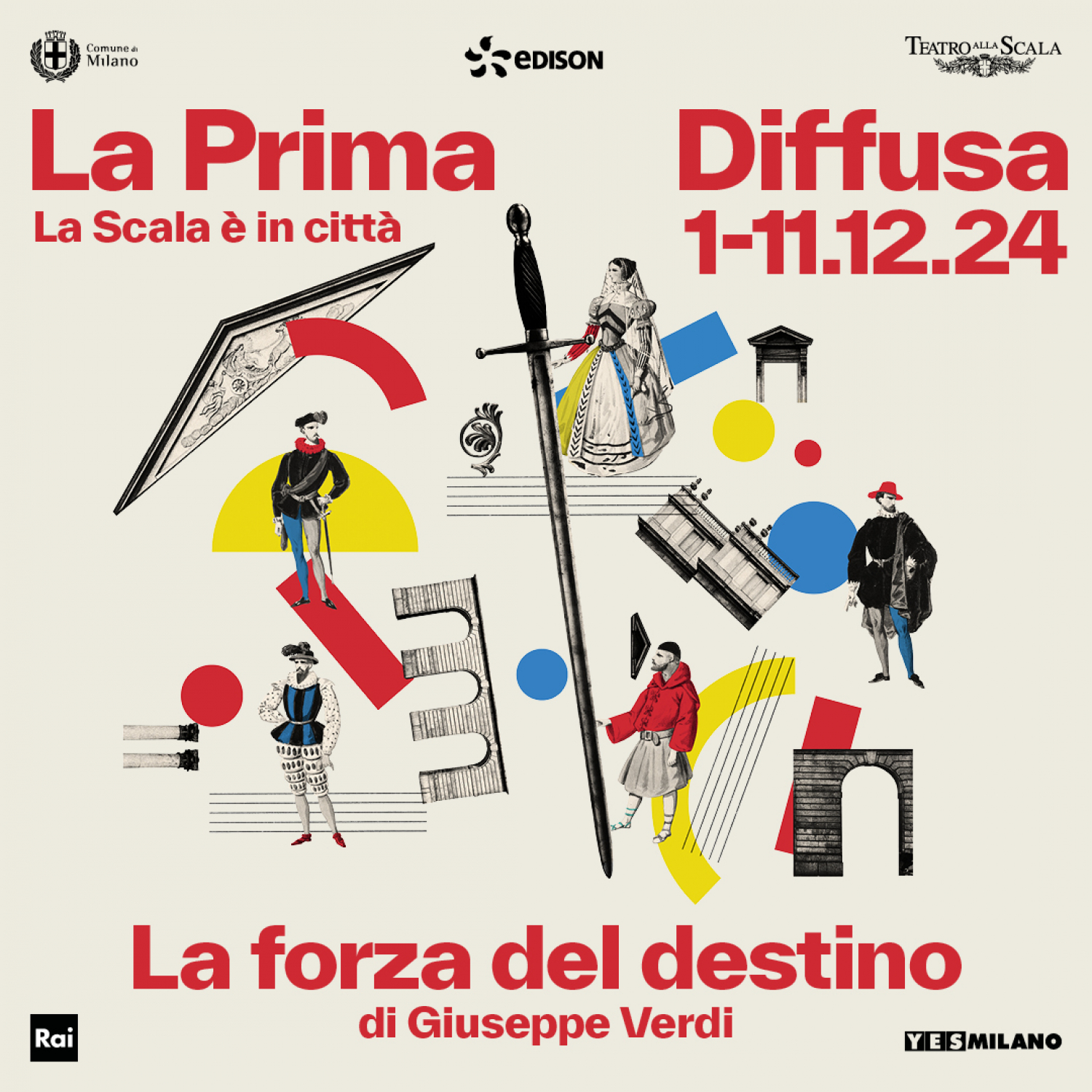 <p><strong>Sabato&nbsp;7 dicembre 2024</strong>&nbsp;nell&rsquo;ambito delle manifestazioni inserite nella&nbsp;<a target="_blank" href="https://www.edison.it/it/prima-diffusa-2024"><strong>Prima Diffusa</strong></a>&nbsp;WOW Spazio Fumetto&nbsp;ospiter&agrave; la proiezione su megaschermo dell&rsquo;opera <strong><a target="_blank" href="https://www.teatroallascala.org/it/stagione/2024-2025/opera/la-forza-del-destino-7-dicembre-serata-inaugurale.html">La forza del destino</a>&nbsp;di Giuseppe Verdi</strong>,&nbsp;trasmessa in diretta dal&nbsp;<a target="_blank" href="https://www.teatroallascala.org/it/index.html">Teatro alla Scala</a>.</p><p>In occasione della Prima Diffusa &egrave; inoltre allestita la mostra a ingresso libero&nbsp;<a target="_blank" href="http://www.museowow.it/mostre/Puccini+100.+Vissi+di+nona+arte/893"><strong>Puccini 100. Vissi di nona arte</strong></a>.<br /><strong>Prima diffusa</strong>&nbsp;&egrave; un progetto di&nbsp;<a target="_blank" href="https://www.comune.milano.it/wps/portal/ist/it">Comune di Milano</a>&nbsp;ed&nbsp;<a target="_blank" href="http://www.edison.it/">Edison</a>&nbsp;per far vivere la Prima della Scala in tutta la citt&agrave;, il 7 dicembre e non solo.</p><p>&nbsp;</p><p>Riccardo Chailly inaugura la Stagione 2024/2025 con una nuova produzione de&nbsp;<em>La forza del destino</em>, il suo nono titolo verdiano alla Scala, con la regia di Leo Muscato e, ancora una volta, una distribuzione di straordinario prestigio. Opera drammaturgicamente complessa, nata nel 1862 a San Pietroburgo e approdata in versione definitiva alla Scala nel 1869 con la creazione della celebre Sinfonia,&nbsp;<em>La forza del destino</em>&nbsp;offre alcune delle pi&ugrave; memorabili melodie verdiane. Dal cartellone manca dalla stagione del centenario verdiano del 2001 quando fu portata alla Scala dai complessi del Teatro Mariinskij di San Pietroburgo, ma Orchestra e Coro scaligeri non la eseguono dal 1999.</p><p>&nbsp;</p>